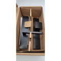 Emtek Dummy 10 in Mortise Set with Hercules Lever and Square Knob by Vanessa Jane