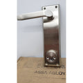 Emtek Double Keyed Passage Milano Leverset with Quincy Mortise by Vanessa Jane