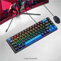 Wired Gaming Keyboard & Mouse Combo - Anti-Ghosting Multi-Key, 68 Keys by Zerodamage Sahara Case LLC