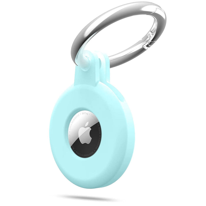 Sahara Glow Blue Silicone Case - Apple AirTag by Zerodamage Sahara Case LLC