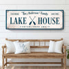 Personalized Lake House Sign IV