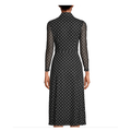 Anne Klein Polka Dot Long Sleeve Shirtdress, Size 14 by Vanessa Jane