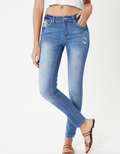 Mendy Mid Rise Super Skinny Jeans by Boutique 23