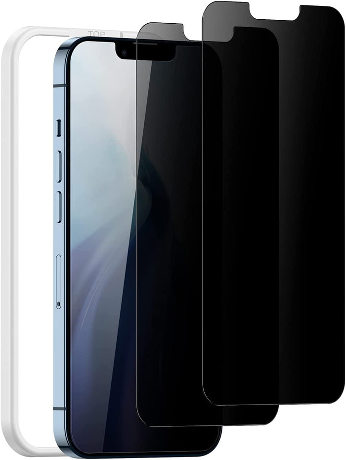 ZeroDamage Privacy Screen Protector (2-Pack) - iPhone 13 Pro Max and iPhone 14 Plus by Zerodamage Sahara Case LLC