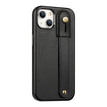 Indy Series Leather FingerGrip Case - iPhone 14 Plus by Zerodamage Sahara Case LLC