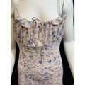 Cotton Candy LA Floral Blush Floral Dress, Size Medium by Vanessa Jane