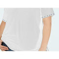 One A Womens Plus Embellished V-Neck Blouse, Size 1X by Vanessa Jane