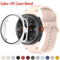 Case+Silicone Strap For Samxung Galaxy Watch 8 40MM, 44MM by Arleathercraft