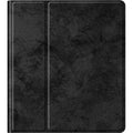 Indy Series Black Leather Bi-Fold Folio Case - reMarkable 2 by Zerodamage Sahara Case LLC