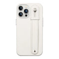 Indy Series White FingerGrip Series Case - Apple iPhone 13 Pro by Zerodamage Sahara Case LLC