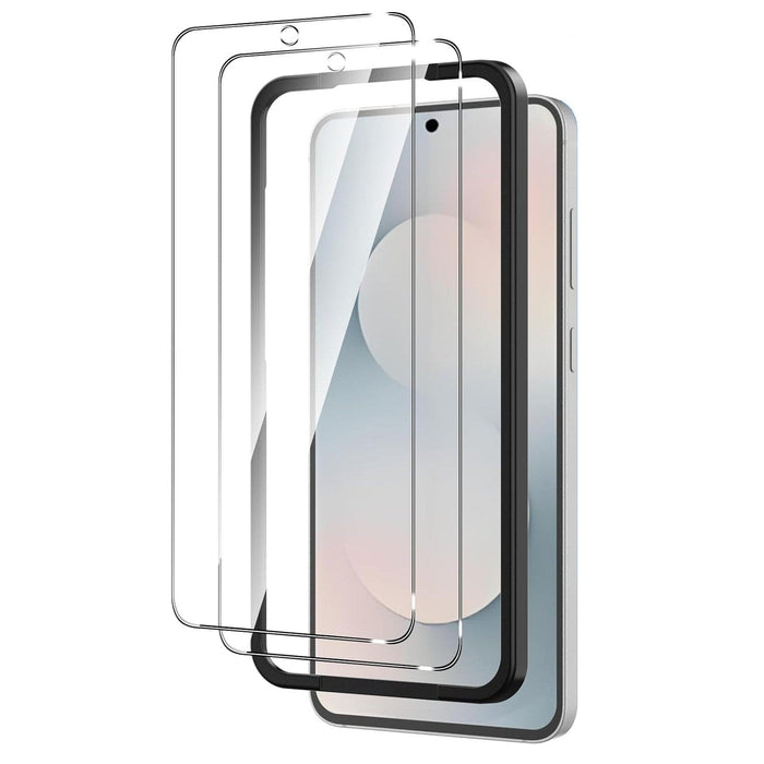 Samsung Galaxy S25 FE Screen Protector - Ultra-Strong Tempered Glass (2-Pack, Clear) | ZeroDamage by Zerodamage Sahara Case LLC