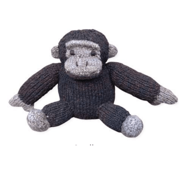 Wool Knit Buddy | Grant the Gorilla by Finn + Emma