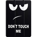 "Don't Touch Me" PU Leather Tri-Fold Folio Case - Amazon Fire HD 10 by Zerodamage Sahara Case LLC