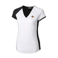 CBUK NCAA Iowa State Cyclones Women's Short Sleeve Presley V-Neck by Vanessa Jane