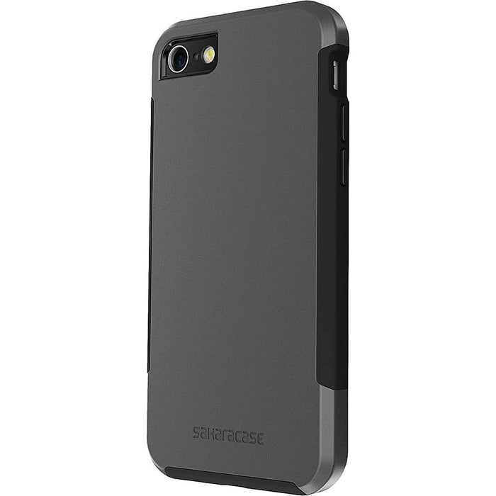 Venture Series Black Gray Case - Apple iPhone SE (2nd and 3rd Generation) by Zerodamage Sahara Case LLC