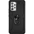 Black Military Kickstand Case with Belt Clip - Samsung Galaxy A53 5G by Zerodamage Sahara Case LLC