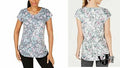 Ideology Womens Floral-Print T-Shirt by Vanessa Jane