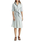 Lauren Ralph Lauren Tie-Waist Shirtdress, Vintage Chambray, Size 12 by Vanessa Jane