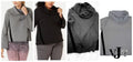 Ideology Women's Cowl-Neck Velour-Trim Pullover Top by Vanessa Jane