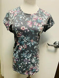 Ideology Womens Floral-Print T-Shirt by Vanessa Jane