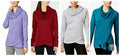 Ideology Women's Cowl-Neck Pullover by Vanessa Jane