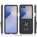 Samsung Galaxy Z Flip7 Case - Heavy-Duty, Kickstand Anti-Slip Design | Raider Series by Zerodamage Sahara Case LLC