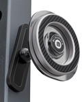 BLAUBECK Magnetic Gym Phone Holder – MagSafe & Android Compatible | Carbon Fiber & Acrylic | 360° Ball Joint Mount for Squat Racks, Golf Carts & Metal Surfaces by BLAUBECK