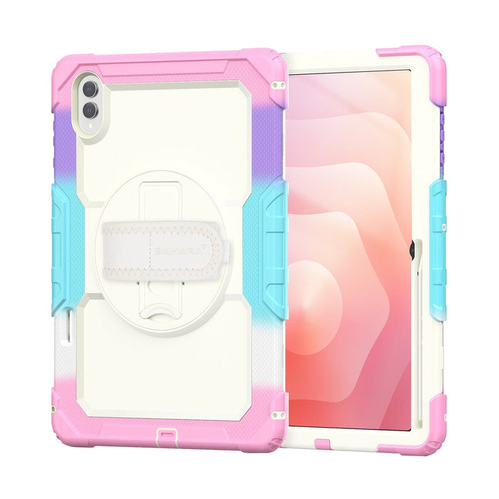 Samsung Galaxy Tab S11 Ultra Case - Kickstand with Hand & Shoulder Strap | Raider Series by Zerodamage Sahara Case LLC