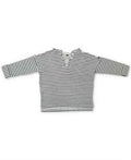 Style and Co Striped Lace-up Hoodie by Vanessa Jane