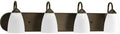 Progress Lighting P2709-20 4-100W MED Bath Bracket, Antique Bronze by Vanessa Jane