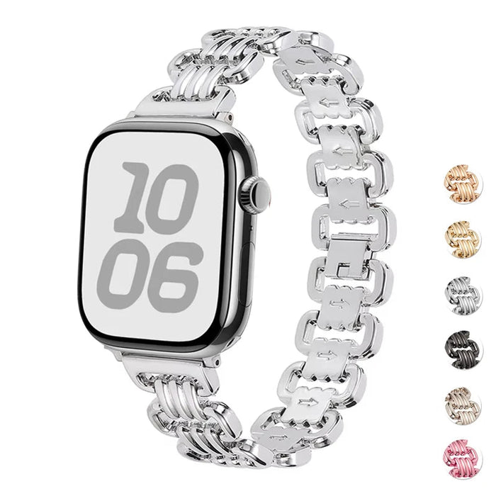Stainless Steel Apple Watch Strap Series 11/10/9/8/7/6/5/4/ SE / Ultra 1/2/3 by Arleathercraft