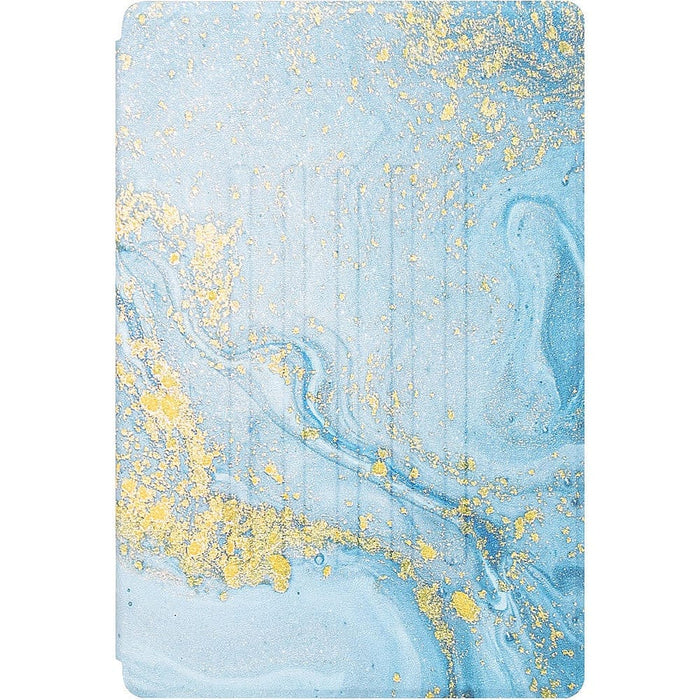 Inspire Series Blue Mable Folio Case - Galaxy Tab A8 by Zerodamage Sahara Case LLC