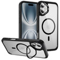 iPhone 17 Clear Back Case - Durable, Kickstand, MagSafe | Raider ArmorPro Series by Zerodamage Sahara Case LLC