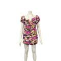 Lulus All About Allure White Floral Print Off-the-Shoulder Mini Dress, Large by Vanessa Jane
