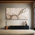 Muddy Abstract Wall Art by Tailored Canvases