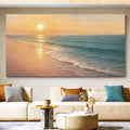 Beach Shoreline Coastal Wall Art IV by Tailored Canvases