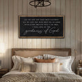 Goodness Of God Faith Sign by Tailored Canvases