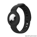 Sahara Black Silicone Wrist Band - Apple AirTag by Zerodamage Sahara Case LLC