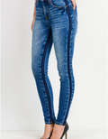 Contrast Wash Ankle Skinny by Boutique 23
