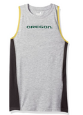 NCAA Oregon Ducks Youth Fan Gear Tank Shirt, Large 14-16, Heather Grey by Vanessa Jane