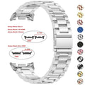 Luxury Stainless Steel Integrated Band for Samsung Galaxy Watch 8 & 7 I 40MM, 44MM, 46MM, 47MM by Arleathercraft
