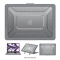 MacBook Air 13.6-inch (M3-M5) with Adjustable Stand Case - Shock-Absorbing | Raider Ultra-Duty Series by Zerodamage Sahara Case LLC