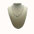 Eliot Danori Oval Cubic Zirconia Chain Necklace by Vanessa Jane