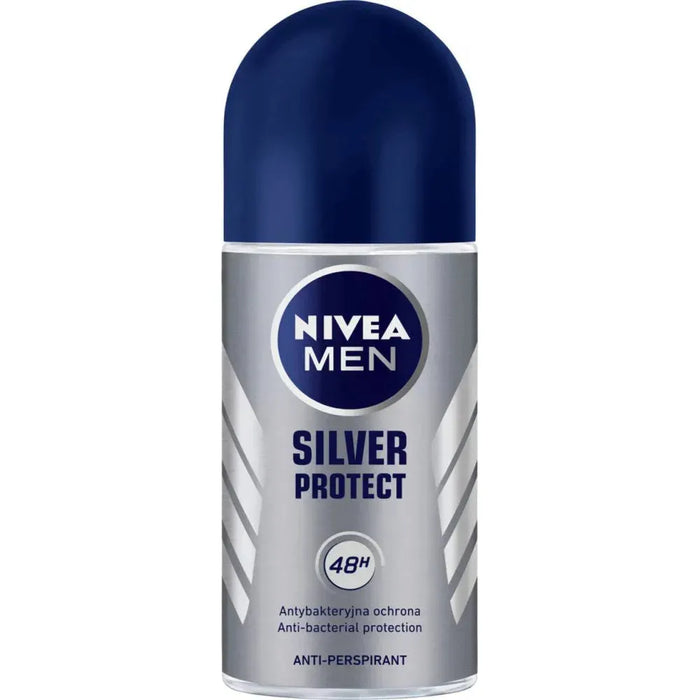Nivea Men Silver Protect 48H Anti-Bacterial Anti-Perspirant 50 ml by Pasteur Pharmacy