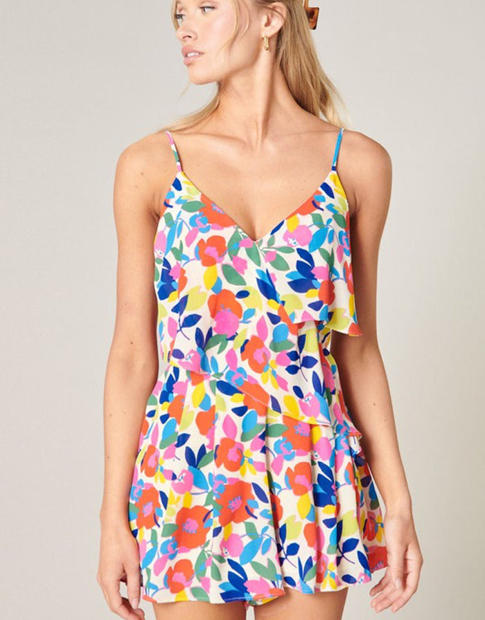 Sweet Soul Rainbow Romper by Boutique 23
