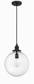 Park Harbor PHPL6571 Orchard Single Light 12-In Wide Pendant, Oil Rubbed Bronze by Vanessa Jane