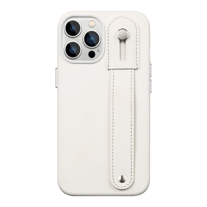 Indy Series White FingerGrip Series Case - iPhone 13 Pro Max by Zerodamage Sahara Case LLC