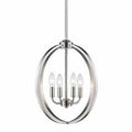 Golden Lighting 3167–4P Pw Colson – 4 Light Chandelier in Durable Style – 18.75 by Vanessa Jane