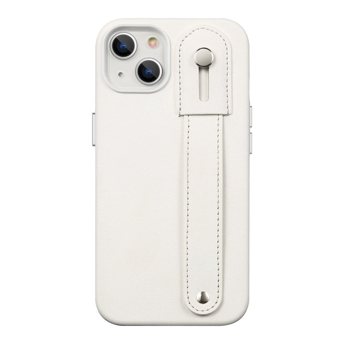 Indy Series Leather FingerGrip Case - iPhone 14 & iPhone 13 by Zerodamage Sahara Case LLC
