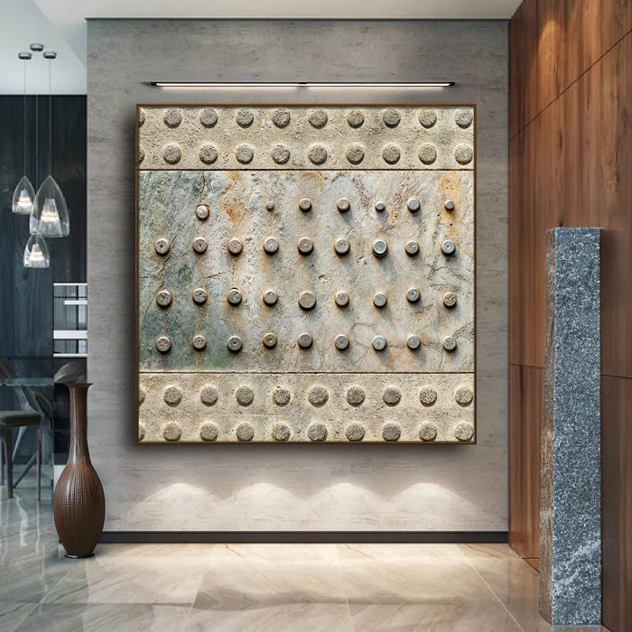 Brown Minimalist Abstract Wall Art by Tailored Canvases